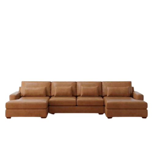 Carmel U Shape Leather Sofa
