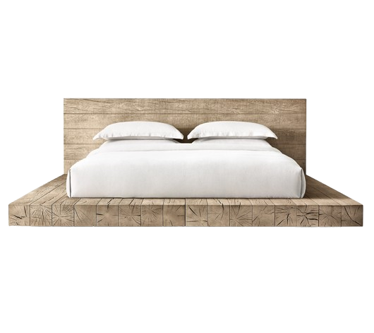 Alexandria Solid Oak Wooden Bed