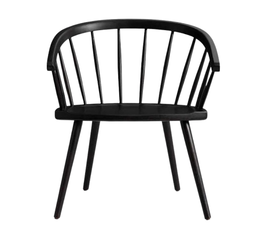 Black Wood Dinner Chairs