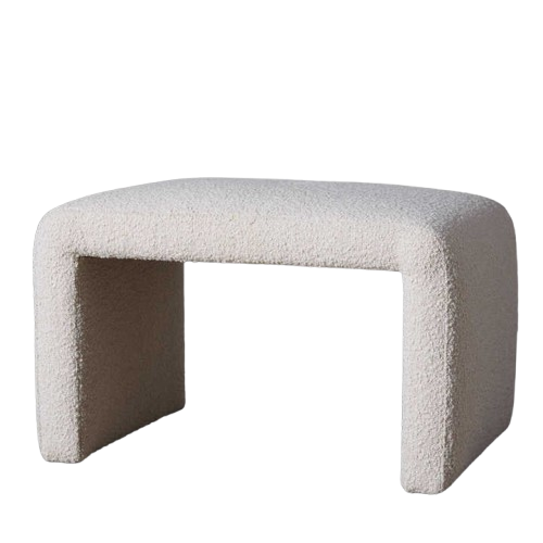 Pouf Ottoman Indoor Lamb Wool Furniture Sofa