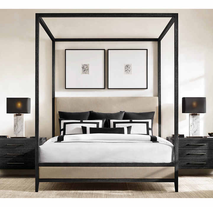 “The Patterson”  Frame Oak Solid Wood Bed