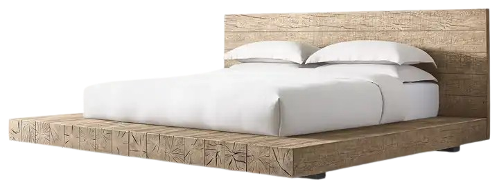 Alexandria Solid Oak Wooden Bed