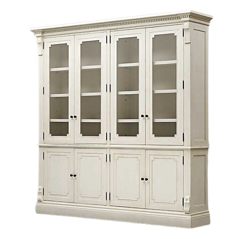 Solid Oak Handmade Wood Cupboard