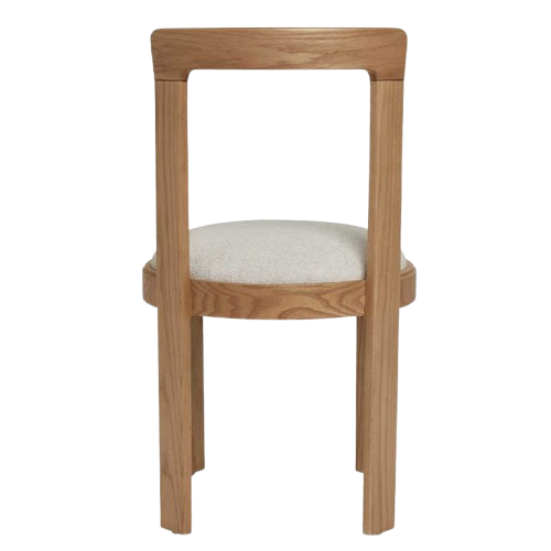 Armless Solid Wood Frame Modern Home Dining Room Chairs