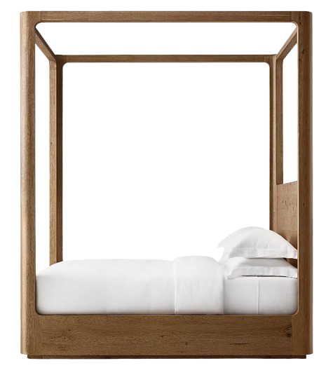 Modern Design Meticulously Handcrafted Durable Elegant Indoor Bedroom Furniture Wooden Oak Wood Garden Bed