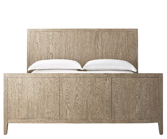 Layla Oak Wood Frame Bed