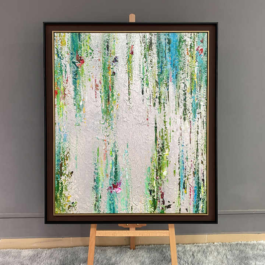 The Amelia – Graceful Modern Abstract Canvas Art