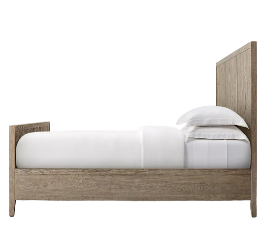 Layla Oak Wood Frame Bed