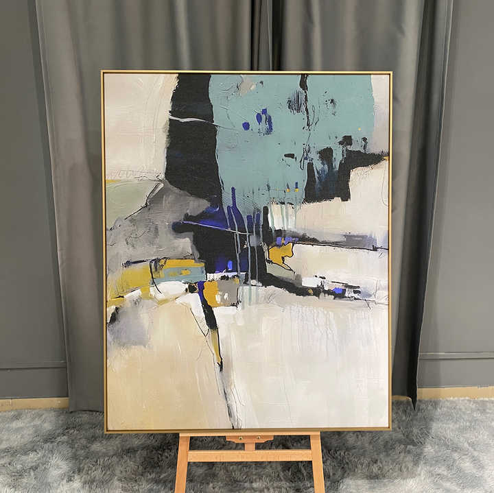 The Free ZONE hand-painted frame painting