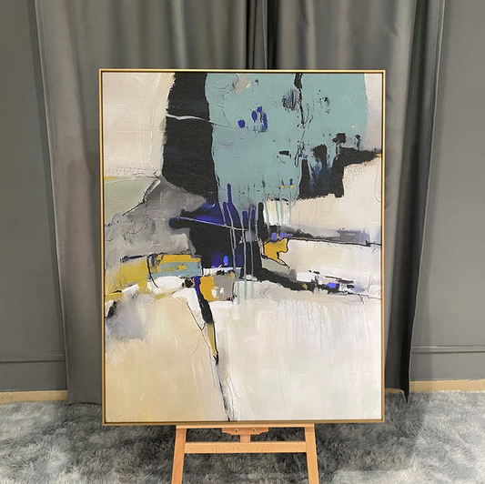 The Free ZONE hand-painted frame painting