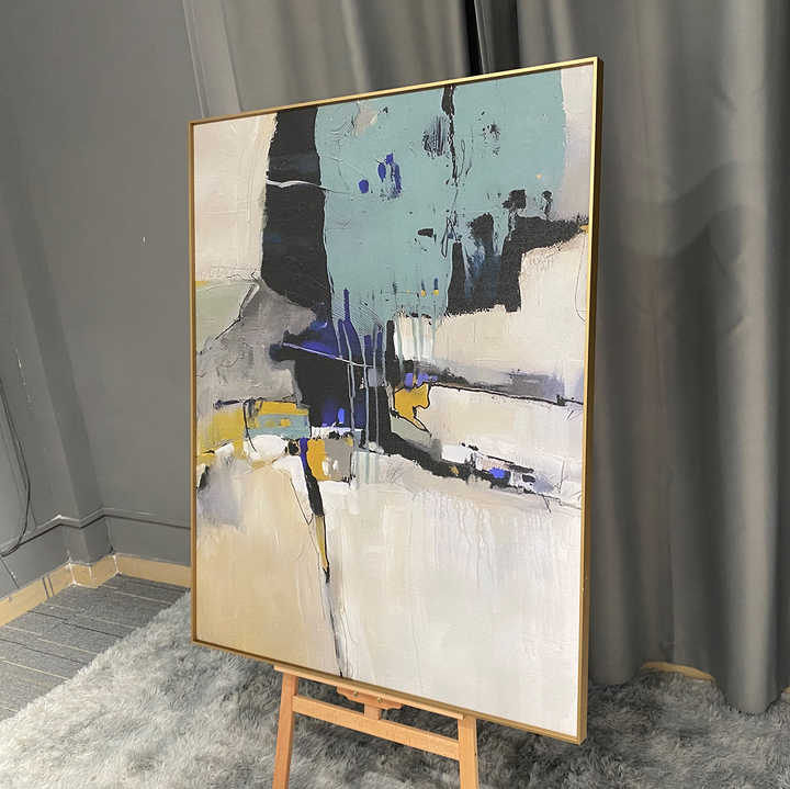 The Free ZONE hand-painted frame painting