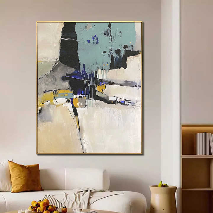 The Free ZONE hand-painted frame painting