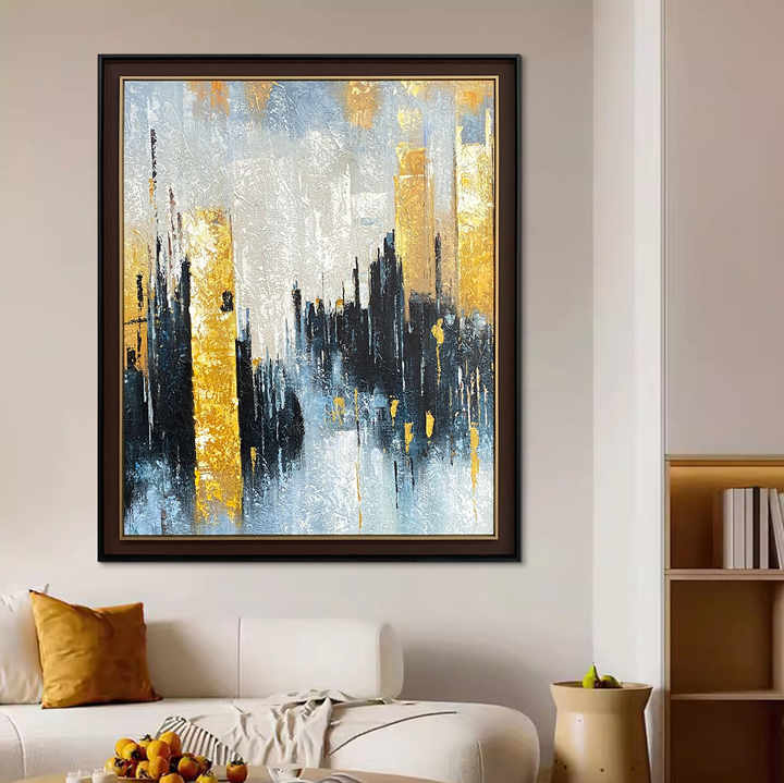 The Lady – Elegant Hand-Painted Canvas Art for Modern Interiors