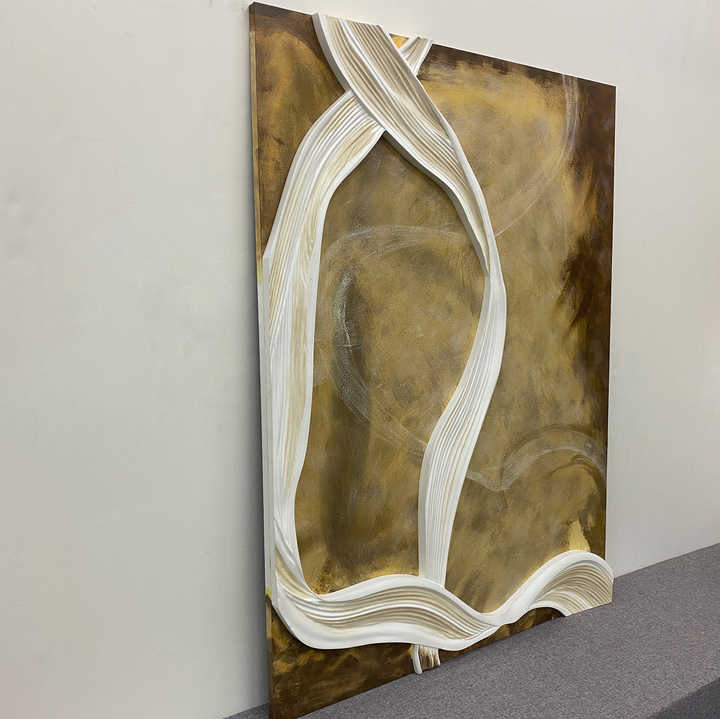 Handmade Modern 3D Wood Wall Art