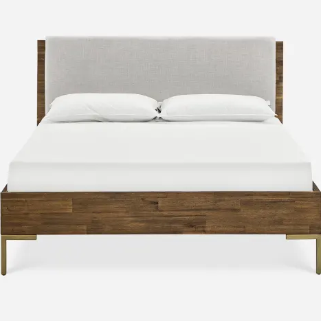 Salid Oak Wood Bed Set