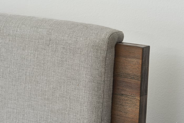 Salid Oak Wood Bed Set