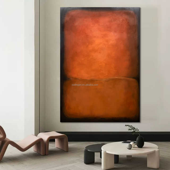 Abstract modern art painting