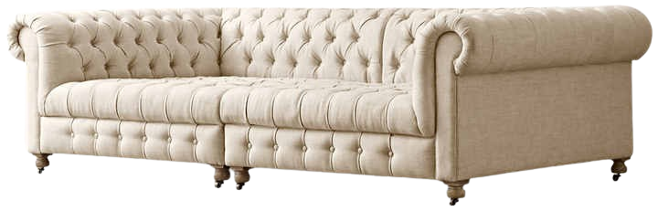 Modern Design Sofa Living Room Furniture Frame Handcrafted Kiln-Dried Solid Hardwood Leather Loveseat Sofas