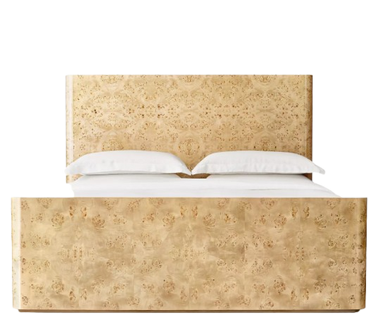 Tori Modern Solid Oak Wooden Bed