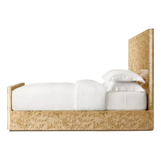 Tori Modern Solid Oak Wooden Bed