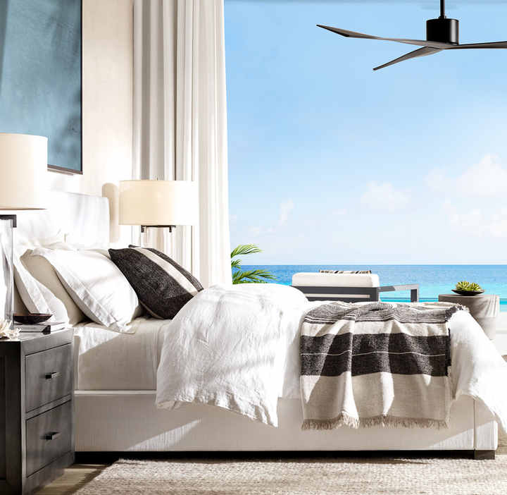 Smooth Solid Contours Aesthetic Bed